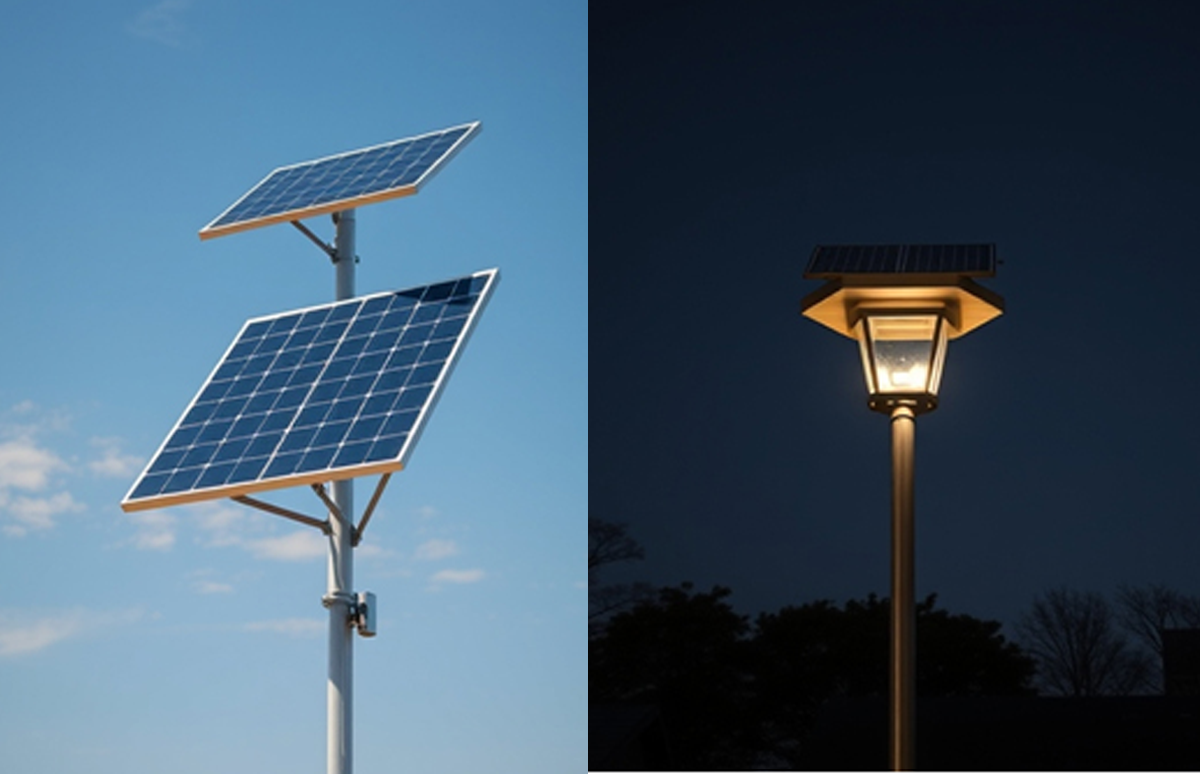 Solar Lights With Pole